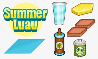 Summer Luau Ingredients Sushiria - Papa's Sushiria Summer Luau #4942306