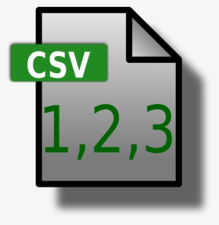 Csv Es Un Formato De Archivo Muy Extendido Para El - Html Clipart #4942401