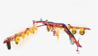 Duravee Trailing Wheel Rakes Overview - New Holland 10 Wheel V Rake #4942740