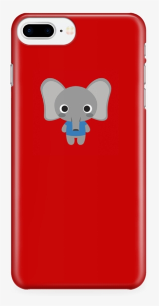 Red Cute Baby Elephant Phone Case - Allen Iverson Cases For Iphone 7 #4943215