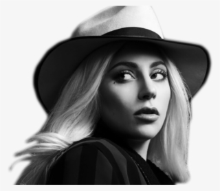 Lady Gaga Png Transparent Images - Lady Gaga Black And White #4943447