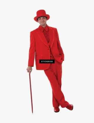Tuxedo Clothing - Men's Red Tuxedo C419944 #4944081