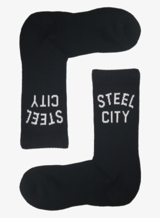 Steel City Logo Socks - Pittsburgh #4947825