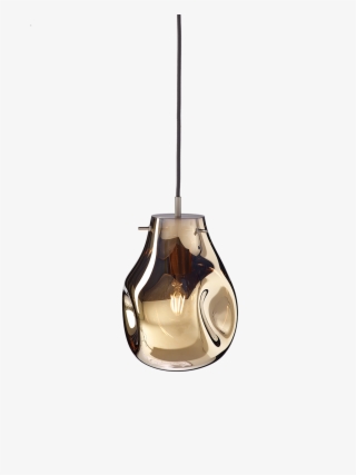 Soap Pendant Small Gold / Stainless Steel - Light Fixture #4950592
