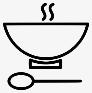 Bowl Soup Spoon Hot Comments - Soup Bowl Drawing #4950999