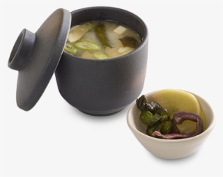 Miso Soup And Japanese Style Pickles - Miso Soup And Japanese Pickles #4951473
