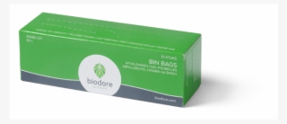 Biodore® Refuse Sack, Starch Blend, 60l, 60x80cm, Green - Biodore Afvalzak, Zetmeelblend, 60l, 60x80cm, #4954043