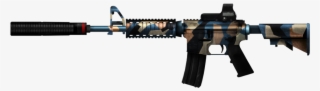 Sea Camo M4a1 Sopmod Core - M4 With Fixed Stock #4955547