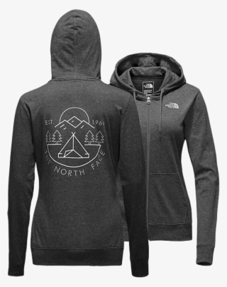 The North Face Women's Camp Hoodie Dark Grey Heather - Hoodie #4955873