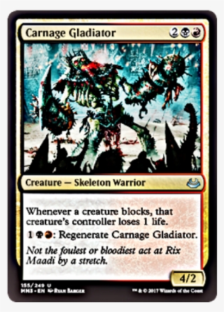 Carnage Gladiator Foil English Modern Masters Carnage #4955996