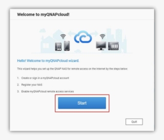 Click The “register Now” Button To Open The Myqnapcloud - Portable Network Graphics #4956145