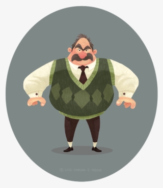 Cartoons And Comics - Mr Dursley Cartoon #4956257