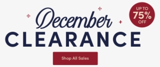 December Clearance - Sales #4959958