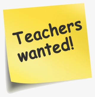 Teachers Wanted - Teacher Wanted #4961492