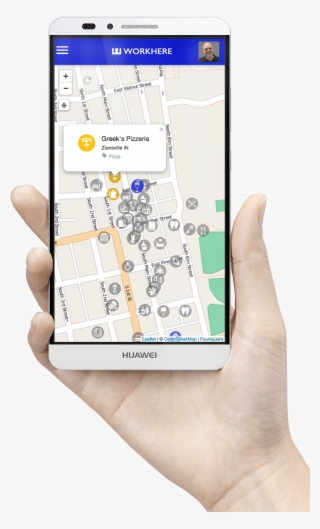 Hauwei Ascend Mate 7 Map View - Android #4961605