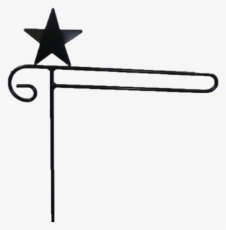 Mini Flag Holder With Star Design - Sign #4962085