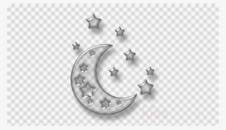 Download Moon And Stars With No Background Clipart - Wallpaper #4962142