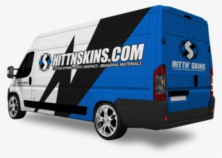 Partial Wraps Cover Only A Portion Of The Exterior - Partial Van Wrap #4962311
