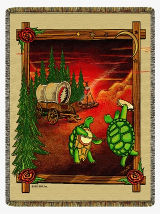 Grateful Dead Covered Wagon Blanket - Grateful Dead - Covered Wagon Manderin Toddler Hoodie #4962809