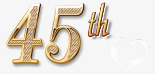 Clip Art Sapphire Gifts Ideas And Happy Wedding Anniversary - Number #4963793