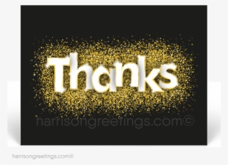 Modern Gold Thank You Client Postcards - Greeting Card #4964287