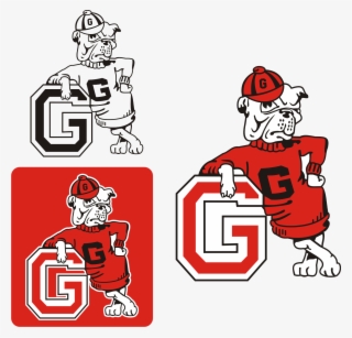 Georgia Bulldogs - Georgia Bulldogs Retro Logo #4964630
