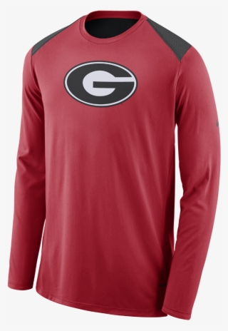 Nike Shooter Georgia Menus Long Sleeve Top Size Xl - University Of Georgia #4964684