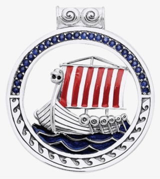 Viking Ship Pendant - Ship #4965526
