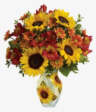 Flores Encontradas En La Web Basket Flower Arrangements, - Bouquet Of Fall Flowers #4966923