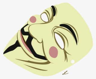 V For Vendetta Mask By Lauramss - Guy Fawkes Mask #4969837