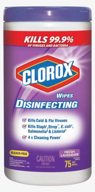 Clorox Disinfecting Wipes Lavender Scent 75 Sheets/tub #4970243