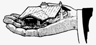 House Drawing Building Black And White Home - House #4970246