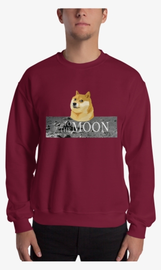 Doge To The Moon Sweatshirt - Sweatshirt #4971485