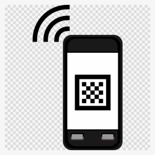 Qr Code Reader Clipart Qr Code Barcode Clip Art - Shoe Print No Background #4973012