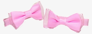 Hair Clip Baby Pink Bow - Barrette #4973125
