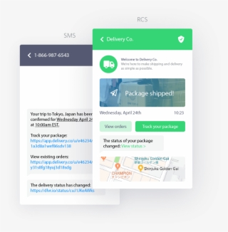 Send Branded Messages, Embed High-res Media, Cards, - Rcs A2p Sms #4975095