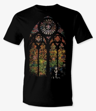 Banksy "stained Glass" T Shirt - Banksy Street Art Canvas Wall Print Poster Decor 32x24 #4977430