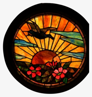 Spectacular Colors In This Scenic Stained Glass Window - Stained Glass #4977568