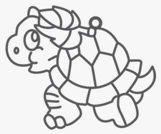 Stained Glass Window Pass Turtle - Sklíčka 9820 Šablona Malá Mix #4978287