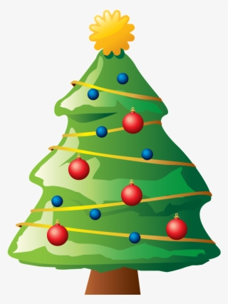 Arbol De Navidad Dibujos Pintados A Mano - Weihnachtsbaum Clipart #4978554