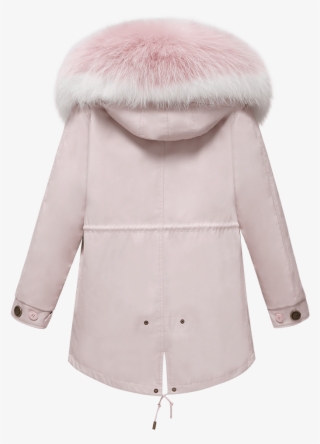 Pink Parka Pink Gradient Mermaid Fox - Fox #4978766