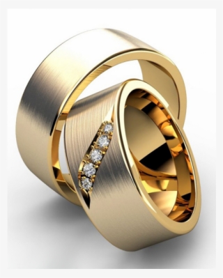 Aliança De Casamento Com Diamantes - Aliança De Casamento Com Diamante #4979046