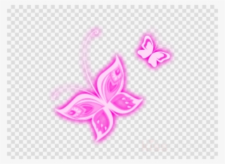 Pink Butterfly Transparent Png #4979937