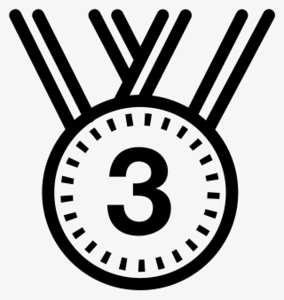 Medal Third Place Icon - Second Place Icon #4980849