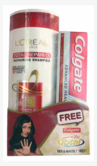 Loreal Paris Total Repair 5 Repairing Shampoo 360ml - Colgate #4981726