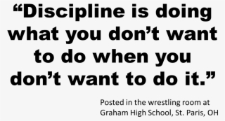 Many Times People Ask How Do You Stay Motivated To - Thoughts On Importance Of Discipline #4982503