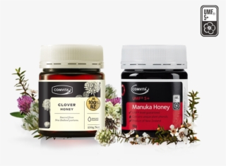 5 Manuka Honey Clover Honey Combo - Comvita Active 5+ Manuka Honey 250g 3 #4982640
