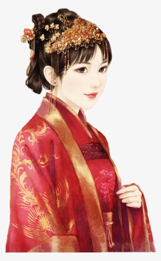 Asian Beauty, Chinese, Fantasy, Illustration Art - Ancient Chinese Girl Boy Art #4983437