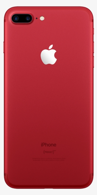 Iphone Back Png - Iphone 7 Plus Red #4983564