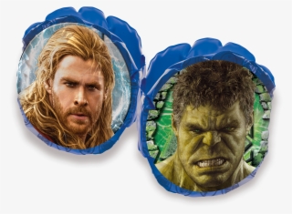 Zoom - Marvel Avengers Age Of Ultron Thor Cardboard Face Mask #4984736